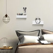 1 kệ nổi Acrylic, thích hợp cho phòng khách, phòng tắm, văn phòng, sử dụng nhiều cảnh, loa, khung ảnh, kệ trưng bày mỹ phẩm - Nhiều màu - Xem 4