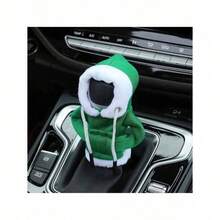 1pc Christmas Car Gear Shift Cover Decorative Hoodie, Santa Claus Mini Hoodie Sweatshirt For Car Interior Decor, Suitable For Christmas, Wedding, Party, Holiday Events, Car Accessory, Christmas Gift,Christmas - Multicolor - View 7
