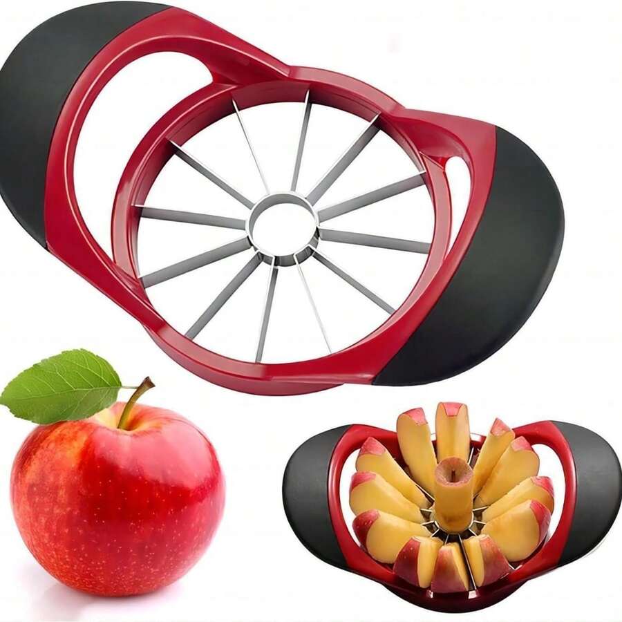Stainless Steel Fast Apple Potato Onion & Vegetable Cutter Home Kitchen Tool For Core Removal Plastic Slicer Good Tool
