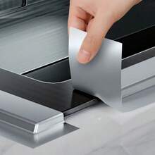 1 Roll 393.7 Inch Long 50mm Wide Waterproof, Leak-Proof, Windproof Kitchen Tape, Wall Repair Patch, Window Soundproof, Sink & Toilet Sealing Tape, Available In White, Black, Silver, Ideal For Winter Window Insulation - Multicolor - View 4