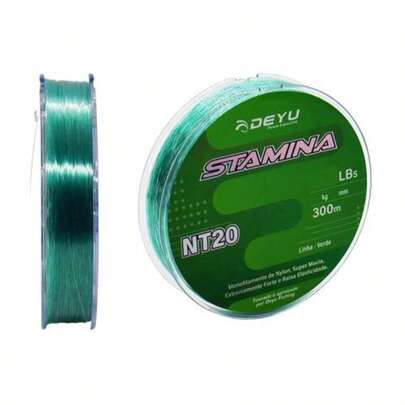 Linha de Pesca Stamina NT20 Deyu 300m – 0.37mm –Alta Resistência e Baixa Memória
