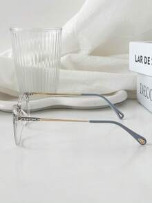 MELINDA FASHION Eyeglass Frames For Women - Gris Claro - Ver 4