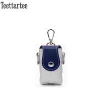 Teettartee 紧凑型高尔夫球袋，PU皮革高尔夫球包，多功能高尔夫腰包，便携式高尔夫球保护器，户外腰挂高尔夫钥匙扣，紧凑型迷你高尔夫球袋，PU皮革高尔夫钥匙扣，迷你高尔夫球袋，腰包，小球袋配件