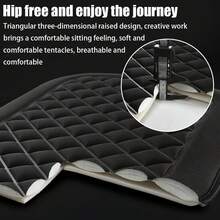 1pc Automotive Seat Cushion, Warm Seat Pad, Essential For Car In Winter, Soft & Warm Car Seat Cushion