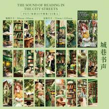 Etori Life Cityscape Floral Series - American Artistic Girl Matching Scenery DIY Collage Supplies, Notebook, Phone Stickers, Sticker Book, Room Decor, Posters, Crafts, Children Toy Stickers - Multicolor - View 17