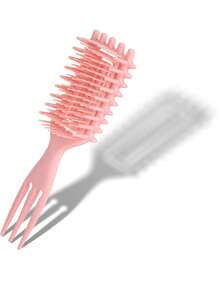 Hair brushes-EU+UK Lược uốn tóc cán 3 ngạnh, thích hợp cho tóc xoăn kiểu châu Phi khi ướt và khô, có thể massage da đầu, giảm xơ rối và gãy rụng, dễ cầm nắm và vệ sinh. - Nhiều màu - Xem 24