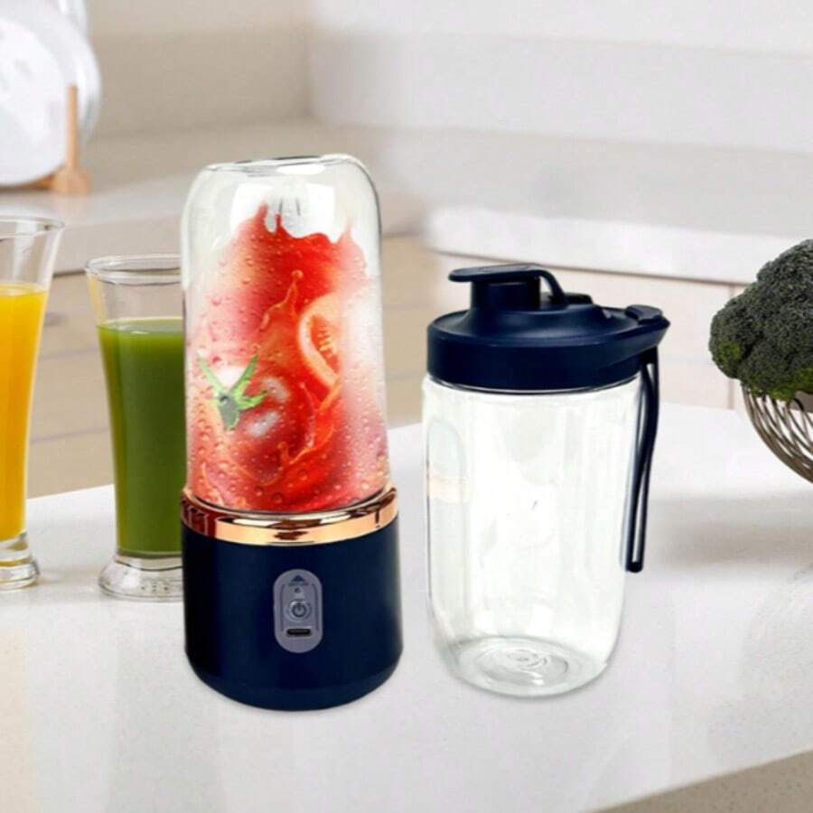 Personal Portable Blender For Smoothies And Fruits, Refillable Bottle - Multicolor - View 1