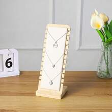 1PC Jewelry Display Stand, Accessories Display Stand, Pendant Necklace Display Stand, Storage Rack, Display Board, Display Prop, Jewelry Stand - Multicolor - View 5