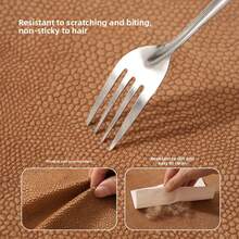 1 pieza Cama para mascotas de peluche gruesa y lavable, cama cerrada cálida para perros/gatos adecuada para perros y gatos pequeños/medianos/grandes - Óxido marrón - Ver 5