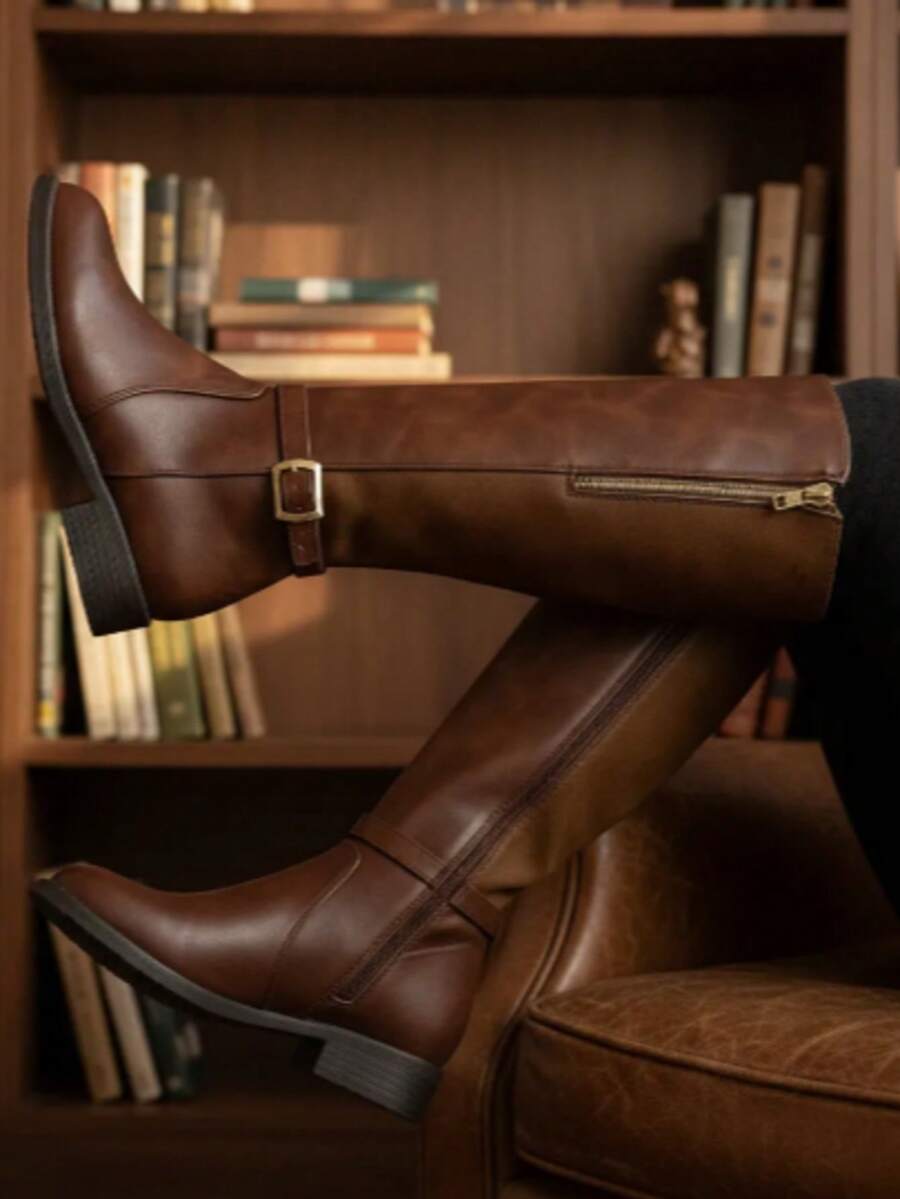 Women Ankle Boots & Booties - Brown - View 1
