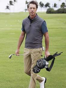 1pc Lightweight Portable Golf Club Bag - Polyester, Adjustable Shoulder Strap, Easy To Carry And Protect Golf Clubs, Suitable For Outdoor Training, Golf Equipment Storage | Adjustable Strap Bag - Multicolor - View 4