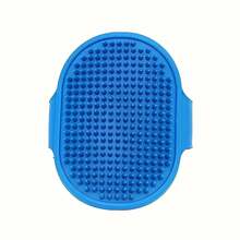 1pc Pet Scratching Pad, Pet Desk Leg Strap Brush, Silicone Wall Corner Massage Scratcher, Cat Toy Grooming Supplies - Multicolor - View 5