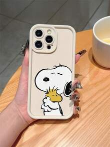 A Cartoon Snoopy Pattern, A High-Bamboo Anti-Drop Phone Case Made Of Tpu Material, Can Be Given As A Holiday Gift. It Is Suitable For IPhone Xs/ XS Max /Xr/11, 12, 13, 14, 15, 16pro/Promax/14, 15, 16plus/17, And Is Suitable For Both Men And Women - 彩色 - 查看 3
