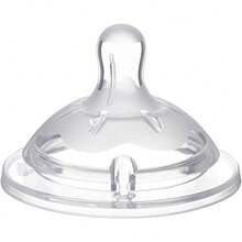 CHICCO, Set de Tetinas para Biberón de Flujo Rápido Natural Feeling, +6 meses - Flujo Regulable - Ver 4