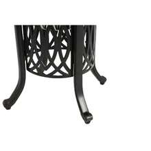 Aluminum-Tisch Im Freien Mit Eiseimer, Patio-Beistelltisch, Aluminium-Endtisch Mit Verstellbaren Fußpolstern, Kleiner Couchtisch Im Freien - 黑色 - 查看 9