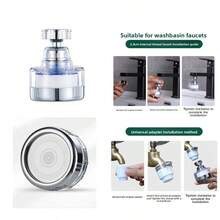 1 Filter + 2 Kartrid Filter / 9 Kartrid Filter / 12 Kartrid Filter / 16 Kartrid Filter + 1 Adaptor Keran Universal, Jaring Filter Kepadatan Tinggi Menangkap Partikel Besar Seperti Lumpur, Karat, Dll. Dari Sumbernya Untuk Mencegah Polutan Masuk ke Aliran Air - MultiWarna - View 1