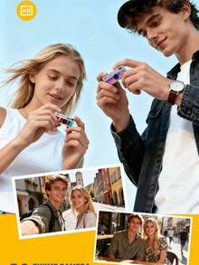 Vintage-Style Mini Multi-Function Mini Digital Camera - Interchangeable Lens & Manual Control HD CCD Portable Camera With Instant Mobile Upload | Ideal For Vlogging, Travel, And Daily Use (Multi-Color Compact Design) - G6相機+8G記憶體卡 - 查看 6