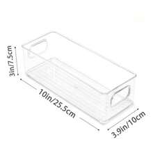 2pcs/1pc Fruit & Food Storage Containers, Refrigerator Organizer Boxes, Food Preservation Boxes, Fridge, Cabinet, Utility Room File Storage Boxes, Airtight Seal Transparent Carry Boxes For Eggs, Fruits, Vegetables, Frozen Items