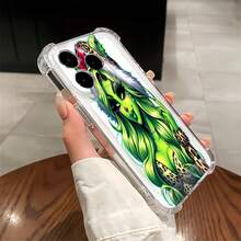 Funda transparente para teléfono con diseño de estilo fashionista y esquinas reforzadas, compatible con teléfonos ,  17,  16 Pro Max,  15 Pro Max,  13 y  12. Fabricada en TPU para una protección eficaz contra golpes y caídas. Un regalo ideal para familiares, amigos, seres queridos, parejas y como obsequio navideño. - transparente - Ver 2