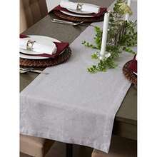 DII TC Solid Chmbry, Paños de Cocina, , 1, 1(Cambray Gris camino de mesa 35.5x182.8 cm) - Multicolor - Ver 4
