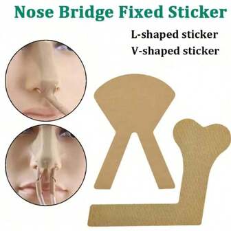 5pcs Hypoallergenic Fixation Sticker - Breathable Medical-Grade Adhesive For Secure & Comfortable Tube Management