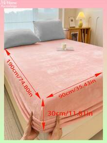 Lençol de veludo cristal de cor sólida (1 peça), roupa de cama, protetor de colchão, capa de cama, roupa de cama confortável e quente para o lar, protetor de colchão antipilling, macio e agradável ao toque, disponível em várias cores para meninos, meninas, dormitórios estudantis, decoração simples e moderna para casa, roupa de cama macia e confortável para o quarto, capa de colchão moderna, protetor de colchão completo, lavável à máquina, roupa de cama para a volta às aulas. - Multicolorido - Ver 94