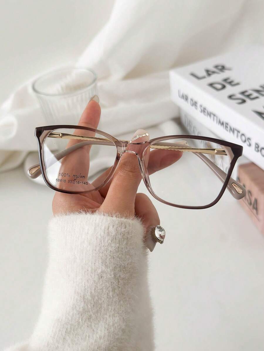 MELINDA FASHION Eyeglass Frames For Women - Brown - View 1