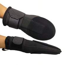 Youth & Adult Baseball/Softball Base Sliding Protective Gloves, Suitable For Left Or Right Hand - Black - View 5