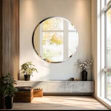 UNHO Wall Mounted Mirrors - Silver - View 3