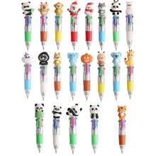 16 Styles Of Creative Christmas/Halloween/Panda/Animal Pattern Socks, Random Combination Of Various Styles, Comfortable Writing, Suitable For Daily Use - Multicolor - View 9