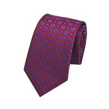 1pc Geometric Floral Print Paisley Striped Purple Casual Necktie, Polyester, Suitable For Work, Street, All Seasons, Hot Selling Promotion - Multicolor - View 9