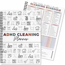 ADHD Cleaning Planner, Cleaning Schedule And Checklist Organizer, Daily Weekly Monthly Household Cleaning Planner, Chore Chart Notebook For Home, Family Cleaning Tasks, DIY Home Improvement, Editable Template - A4 ADHD Cleaning - View 11