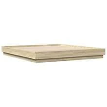 vidaXL Bettgestell Sonoma-Eiche 180x200 Cm Holzwerkstoff - Castano - Visualizzare 6