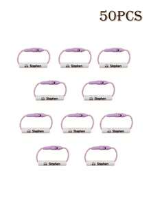 10 Personalized Custom Shoe Name Tags For School To Distinguish Shoes, Clothes, Umbrellas, Water Cups And Other Daily Necessities,Luggage Tag, Personalized Gifts - Style a - View 25