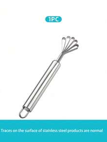 1pc Stainless Steel Serrated Coconut Grater & Fish Scale Scraper, Fish Scale Scraper/Scaler, Coconut Grater, Multi-Functional Kitchen Tool, Peeler, Cleaning Utensil - Multicolor - View 7