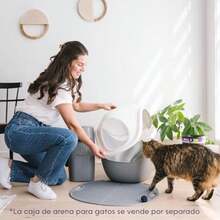 Genie Cubierta para Caja de Arena Moderna, cómoda y Encaja fácilmente en la Caja de Arena(Campana de caja de arena) - gramo - Ver 9