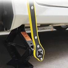 Car Labor-Saving Jack Ratchet Wrench Scissor Jack Garage Tire Wheel Lug Wrench Handle Labor-Saving Wrench Car Repair Tool - Multicolor - View 2