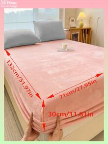 Lençol de veludo cristal de cor sólida (1 peça), roupa de cama, protetor de colchão, capa de cama, roupa de cama confortável e quente para o lar, protetor de colchão antipilling, macio e agradável ao toque, disponível em várias cores para meninos, meninas, dormitórios estudantis, decoração simples e moderna para casa, roupa de cama macia e confortável para o quarto, capa de colchão moderna, protetor de colchão completo, lavável à máquina, roupa de cama para a volta às aulas. - Multicolorido - Ver 77
