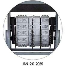 Basics - Sello de fecha autoentintable - Fecha - Ver 3