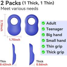 Paquete de 2 protectores de pulgar de béisbol para bateadores profesionales, ayuda de entrenamiento de columpio, guardia de pulgar de béisbol y sóftbol, agarre de bateo de béisbol, accesorios de - Blanco - Ver 10