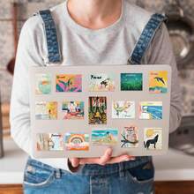 SCXXBSW 50 ملصق فني مائي ملهم، ملصقات أنمي رائعة، ملصقات زخرفية، مقاومة للماء وقوية. ديكورات هدايا كلاسيكية، حزمة قيمة، ملصقات كرتونية جميلة، مقاومة للماء وقوية. يمكن تطبيق هذه الديكورات على الأجهزة المحمولة والحواسيب المحمولة وزجاجات المياه والجيتارات والزلاجات والحقائب وغيرها، لبدء رحلتك الإبداعية DIY. إنها الخيار الأمثل للهدايا خلال عيد الهالوين والكريسماس. - متعدد الألوان - مشاهدة 7