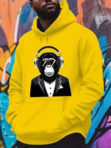 Men Hoodies - Black - View 8