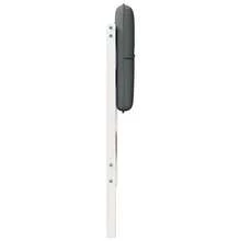 vidaXL Gepolstertes Kopfteil In Weiß Und Hellgrau, 80 Cm - White - View 5