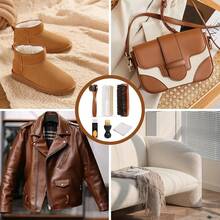 Kit de 6 Limpieza para Tenis y Zapatos de Gamuza, Kits de Cuidado de Zapatos, Incluye Borrador para Gamuza y Cepillo para Zapatos, Limpiador de Tenis para Nubuck, Caucho, Lona yás, Elimina Manchas - 1 - Ver 8