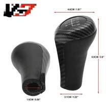 Wooden Gear Shift Knob For BMW 3 Series, ABS Resin, 5/6 Speed, Fits E90 E91 E92 E93 E30 E36 E46 F30 E60 E61 E28 E34 Z4 E85 E86 X5 E53 X6, Car Replacement Part - one-size - View 3