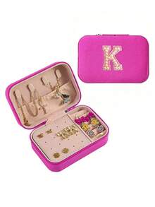 1 hộp đựng trang sức tối giản, hộp đựng trang sức PU di động cho du lịch mùa hè, hộp đựng trang sức mini đựng hoa tai, vòng cổ, nhẫn, trưng bày và cất giữ trang sức, hộp đựng trang sức dung tích lớn, thích hợp đựng hoa tai, nhẫn, vòng cổ, vòng tay, phụ kiện làm móng, Ngày của Mẹ, Giáng sinh, quà tặng Halloween, hộp đựng đồ cho phụ nữ, vật dụng thiết yếu khi đi du lịch, lưu trữ đồ dùng trong ký túc xá khi trở lại trường - Nhiều màu - Xem 103