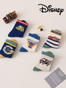 Disney 10/5 正品汽车圣诞儿童袜，新年加厚礼物袜，男童冬季卡通圣诞新年动漫袜，女童袜，家居拖鞋，创意礼品袜，儿童袜 - 彩色 - 查看 9