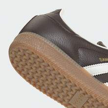 Adidas Originals SAMBA OG 男女通用休闲运动鞋，低帮 JR0891 - 棕色 - 查看 9