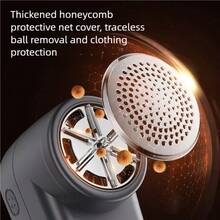 USB充电式电动除毛器，便携式高速织物除毛器，500mAh - 彩色 - 查看 5