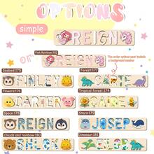 (CUSTOMIZED)1pc Customized Wooden Puzzle,1st Birthday Gift For Toddlers,Preschoolers Toys For 1,2,3,4,5,6 Years Old Children,Montessori Toys For Kids,Early Education Toys - Pink - View 7